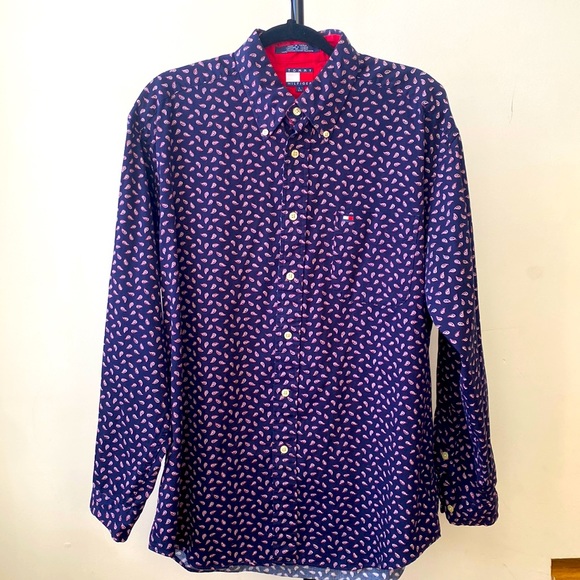 Vintage Tommy Hilfiger button up - Picture 1 of 4